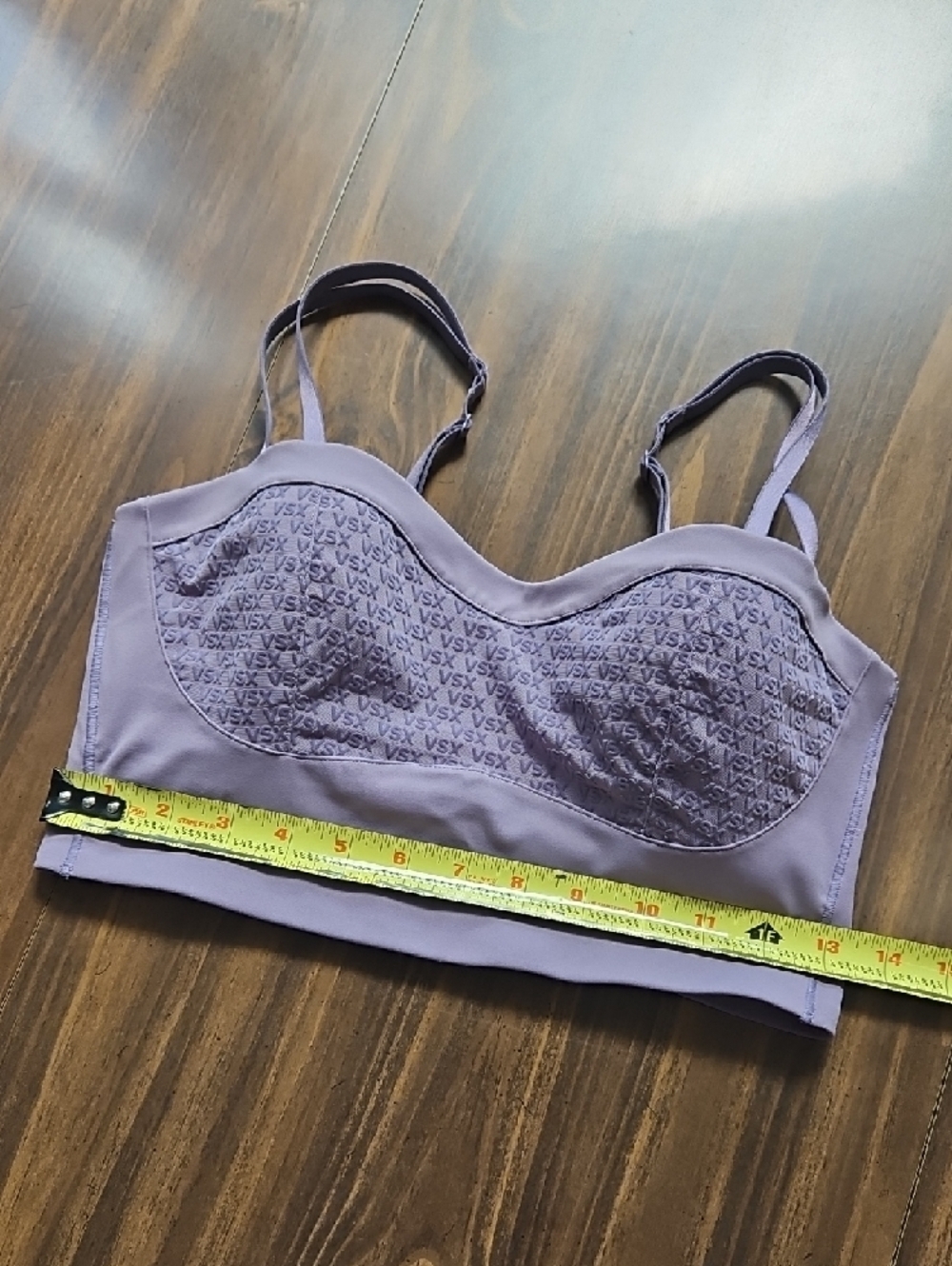 Victoria's Secret Lavender Longline Bralette with VSX Logo - Picture 5 of 8